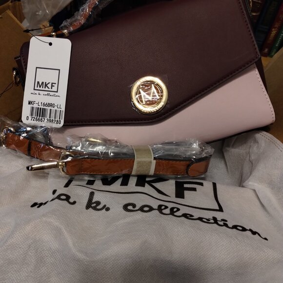 MKF handbag with detachable leather shoulder strap - Picture 3 of 3